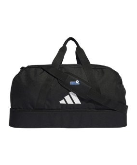 adidas Tiro League Duffel Bag Gr. M Schwarz Weiss