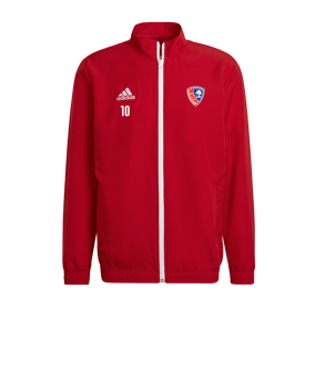 adidas Entrada 22 Präsentationsjacke Rot