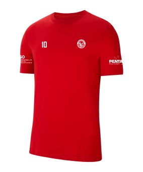 Nike Park 20 T-Shirt Kids Rot Weiss F657