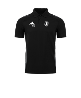 adidas Tiro 24 Comp Poloshirt Schwarz Grau