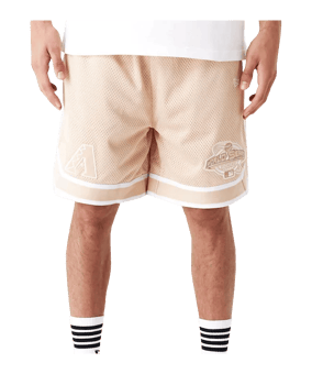 New Era Arizona Diamondbacks Mesh Short Beige - beige
