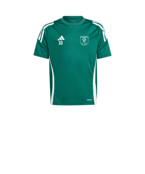 adidas Tiro 24 Trikot Kids Grün Weiss