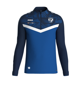 JAKO Iconic HalfZip Sweatshirt Blau F403