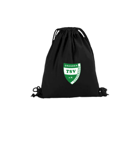 Merch Organic Premium Cotton Gymsack Black | #logo4c