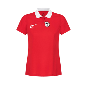 Nike Park 20 Poloshirt Damen Rot Weiss F657