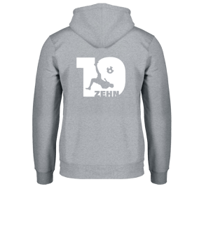 Merch Drummer 2.0 Hoody Heather Grey | #neunzehn (women)