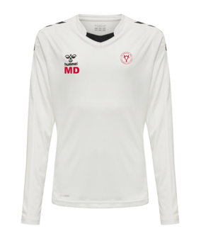Hummel hmlCORE XK Trikot langarm Kids Weiss F9001