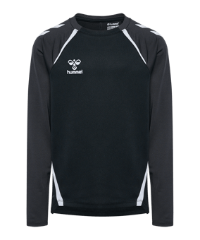 Hummel Lead 2.0 Crew Sweatshirt Kids Schwarz F1006 - schwarz