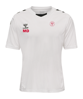Hummel hmlCORE XK Poly Trikot Kids Weiss F9001