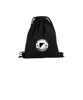 Merch Organic Premium Cotton Gymsack Black | #logo