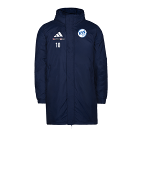 adidas Entrada 26 Winterjacke Blau