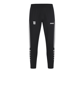 JAKO Power Freizeithose Kids Schwarz Weiss F802