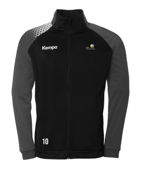 Kempa Trainingsjacke Kids Schwarz F11