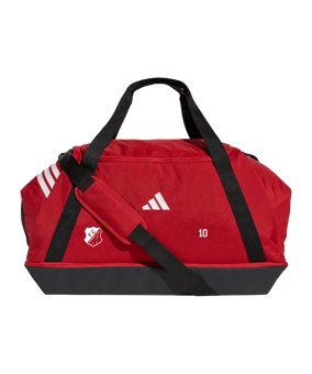 adidas Tiro Duffle Large Tasche Rot mit Bodenfach