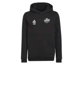 Sweat à capuche enfant adidas Entrada 22 Noir 