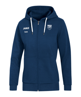 JAKO Base Kapuzenjacke Damen Blau F09
