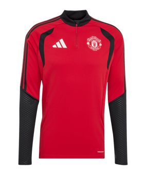 adidas Manchester United Tiro Sweatshirt Rot - rot