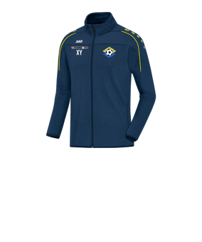 JAKO Classico Trainingsjacke Kids Blau Gelb F42