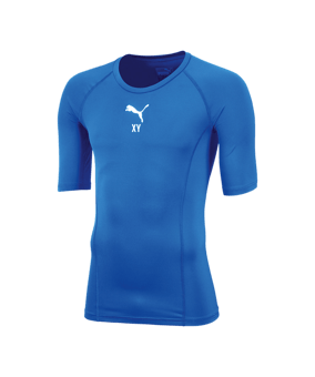 PUMA LIGA Baselayer Shortsleeve Blau F02