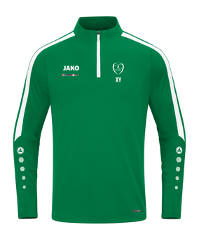 JAKO Power Sweatshirt Kids Grün Weiss F200