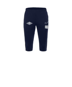 Nike Academy 25 3/4 Trainingshose Blau F410