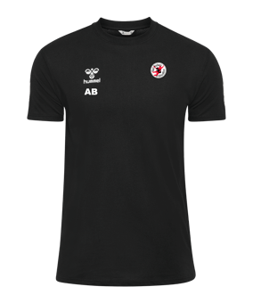 Hummel Go 2.0 Chevron T-Shirt Schwarz F2001