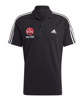adidas 1.FC Nürnberg Poloshirt Schwarz - schwarz