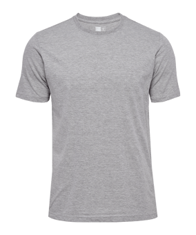 Hummel Elemental Chevron Cotton T-Shirt Grau F2006 - grau