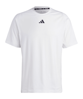 adidas 3Bar T-Shirt Weiss Gelb Orange - weiss