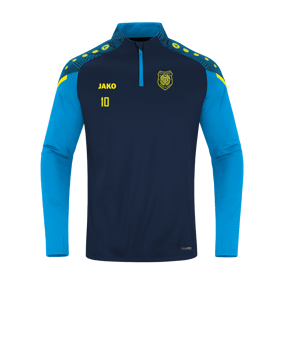 JAKO Performance Ziptop Kids Blau Blau F908