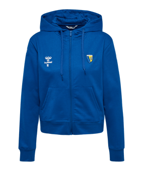 Veste zippée capuche coton FEMME