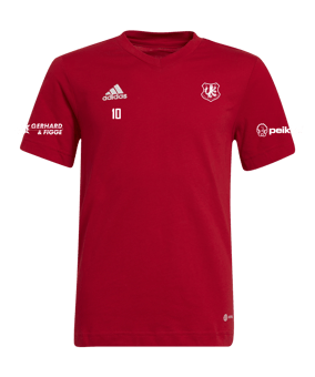 adidas Entrada 22 T-Shirt Kids Rot
