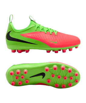 Nike Phantom 6 Low Academy AG Haaland Kids Rot F603 - rot