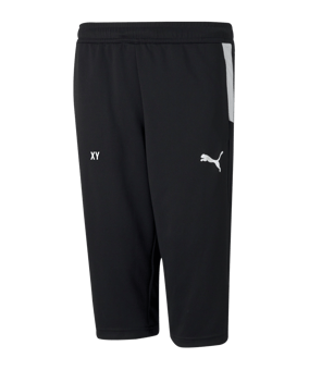 PUMA teamLIGA 3/4 Trainingshose Kids Schwarz F03