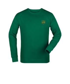 Merch Roller Sweatshirt Bottle Green | #justlogo1c