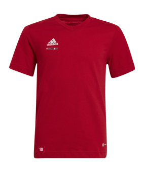 adidas Entrada 22 T-Shirt Kids Rot