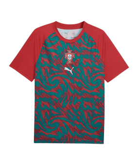 PUMA FPF Portugal Prematch T-Shirt WM 2026 Rot F37 - rot