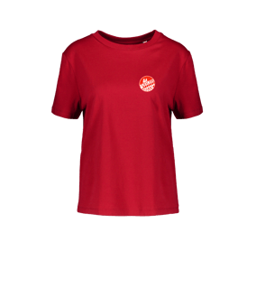 Merch Muser T-Shirt Women Red | #wirkommenvondernerde