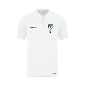 JAKO Pro Casual Poloshirt Weiss F000 