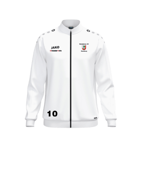 JAKO One Trainingsjacke Weiß F0