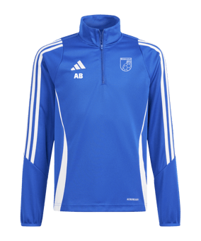 adidas Tiro 24 Trainingstop Kids Blau Weiss