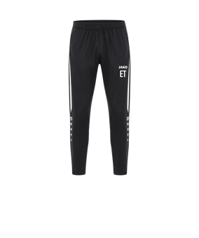 JAKO Power Polyesterhose Damen Schwarz Weiss F802
