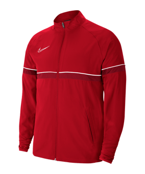 Nike Academy 21 Woven Trainingsjacke Rot F657 - rot