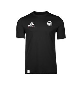 adidas Entrada 26 T-Shirt Schwarz