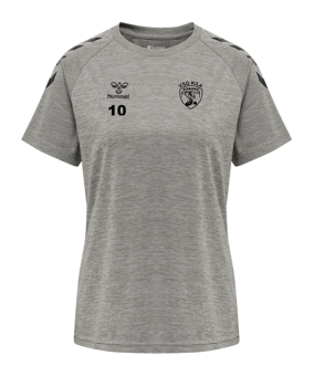 Hummel hmlCORE XK Poly T-Shirt Damen Grau F2006