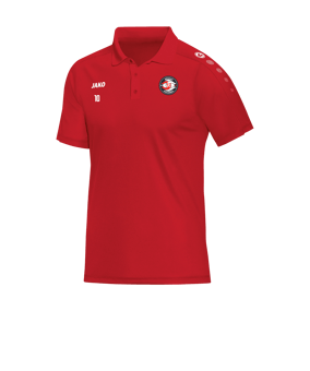 JAKO Classico polo rouge F01 