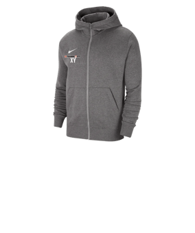 Nike Park 20 Fleece Kapuzenjacke Kids Grau F071