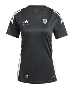 adidas Tiro 24 Trikot Damen Schwarz Weiss