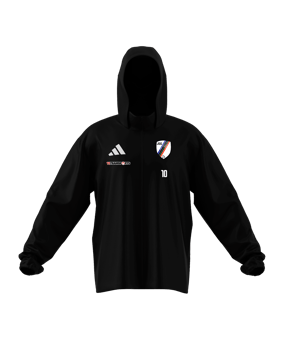 adidas Entrada 26 Regenjacke Schwarz