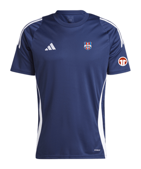 adidas Tiro 24 Trikot Dunkelblau Weiss